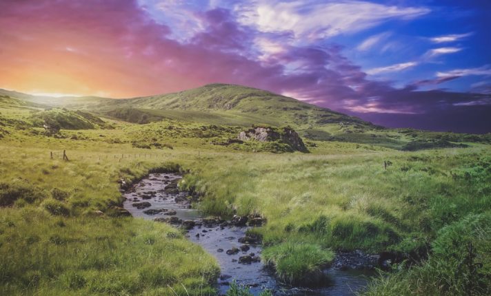 Julho irlandês começa com sol e calor