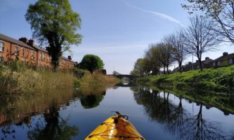 Que tal passear de caiaque pelo Grand Canal, em Dublin?