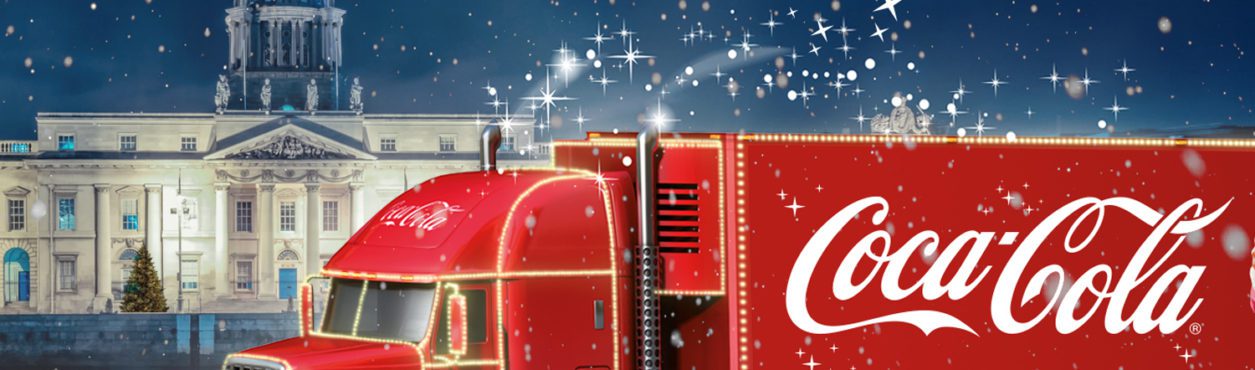 Caminhão de Natal da Coca-Cola faz turnê na Irlanda