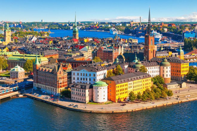 Suécia é o sexto melhor país do mundo para viver, com altos índices de acessibilidade. Crédito: Scanrail | Dreamstime