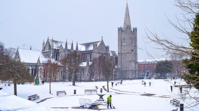 Quando começa o inverno na Irlanda?