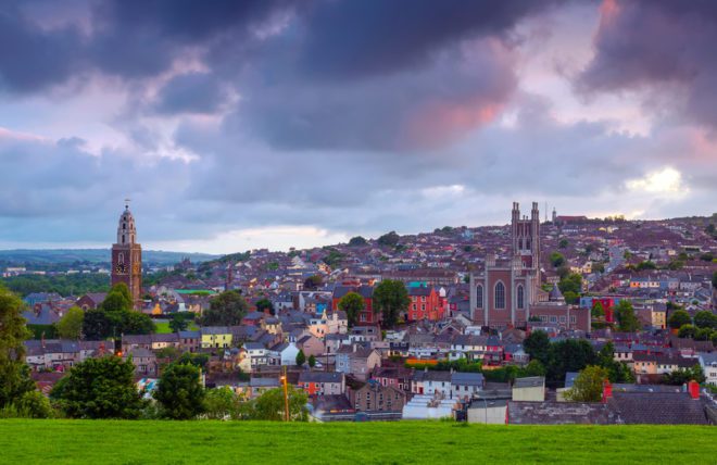 A cidade de Cork é uma das principais escolhidas por estrangeiros para viver na Irlanda. © Michael Walsh | Dreamstime.com