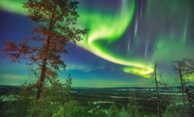 Como é a caça à Aurora Boreal na Islândia?