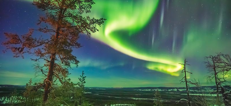 Como é a caça à Aurora Boreal na Islândia?