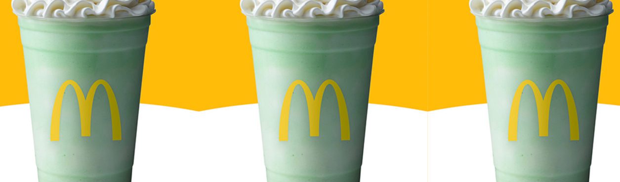 McDonald’s celebra 50 anos de shake especial para o St. Patrick’s Day