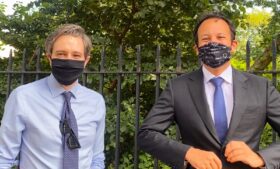 Irlanda cria campanha para incentivar o uso de máscara