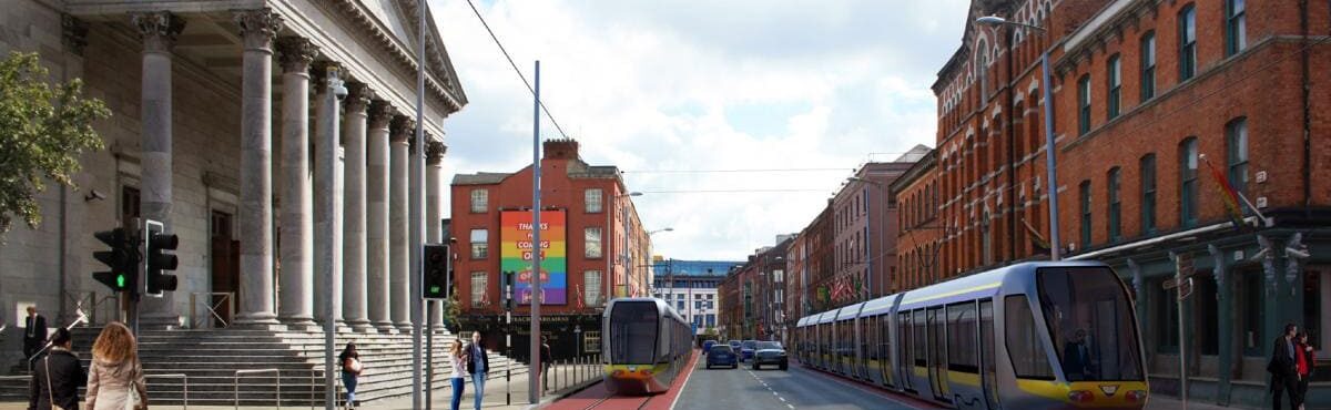 Irlanda planeja corredor de trem urbano (Luas) para Cork