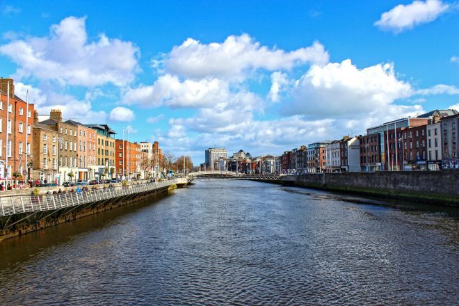 Dublin é um dos destinos disponíveis no portfólio da FlyUp. Foto: Pixabay