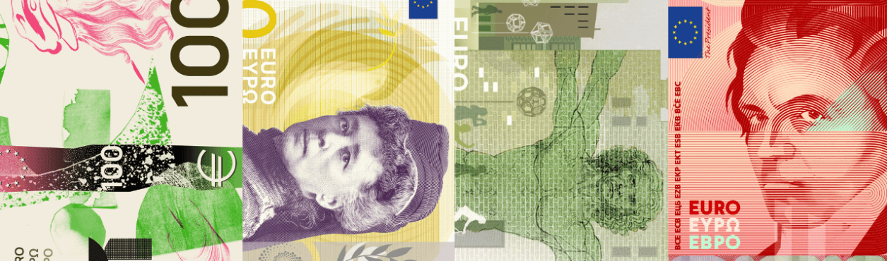Notas de Euro serão redesenhadas pela primeira vez desde 2002 e público pode votar nos temas